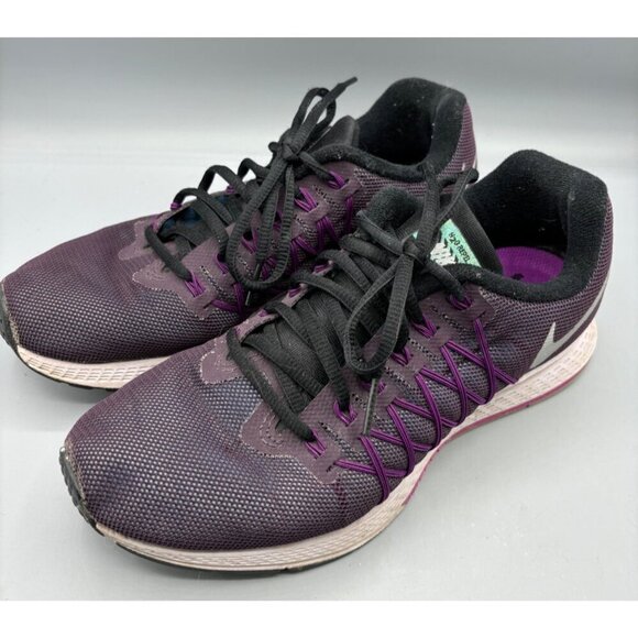 Nike Womens Running Shoes 7.5 Zoom Pegasus 32 Purple Sneakers - Picture 1 of 8